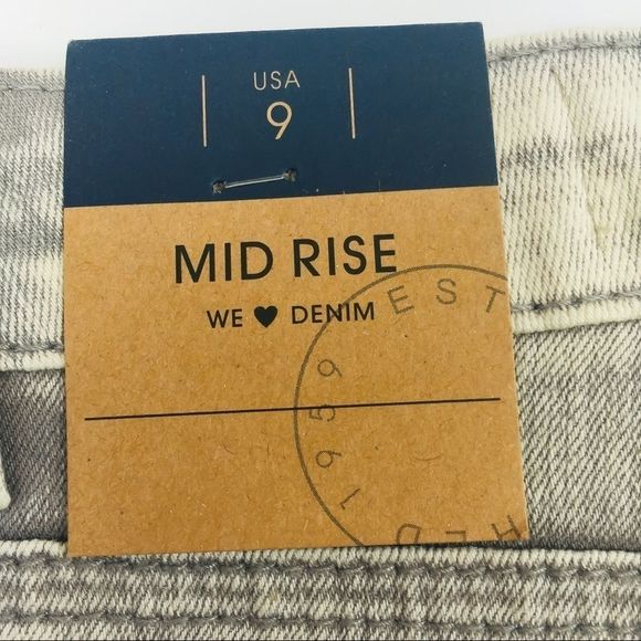 Ranbeeri Jeans Grey Stone Washed Denim Shorts. - Picture 9 of 11